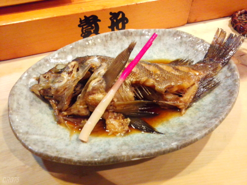 横浜の貴舟寿司の煮魚