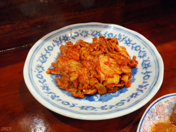 韓国家庭料理みどり豚キムチ