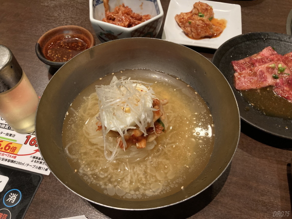 韓の台所京急川崎店の冷麺