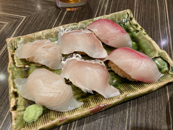 横浜ベイシェラトンのコンパスの寿司1