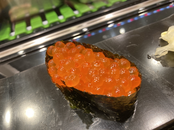 豊洲寿司大の生いくら