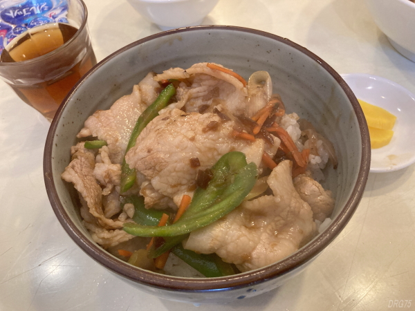 丸福飯店の焼肉丼