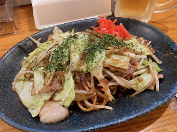 弘明寺もんじ焼きそば2