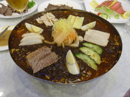 北朝鮮高麗ホテル1階の冷麺