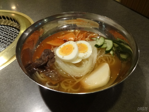 北海道函館モランボンの冷麺