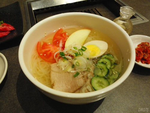 東京都新橋徳壽の冷麺