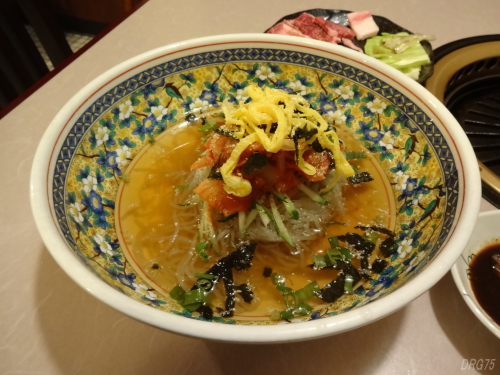 大分県別府の平壌苑の別府冷麺