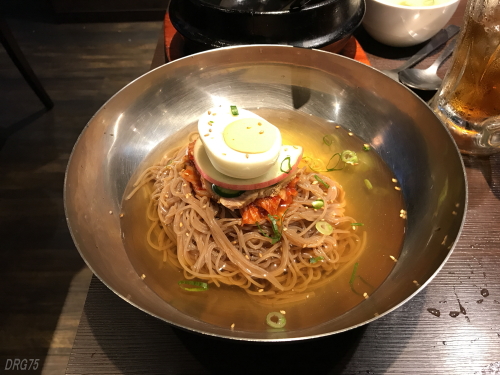 大阪鶴橋三松の冷麺