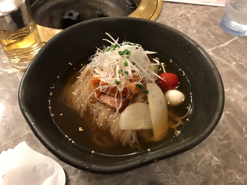 川崎の食道園の冷麺